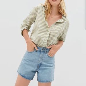 Everlane A-line Denim Short.